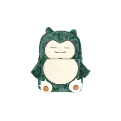 Pokemon Anime Gengar Snorlax Plush Backpacks Storage Bags Travel Mochila Plush Backpack Bag for Children Kids Boys Girl Students