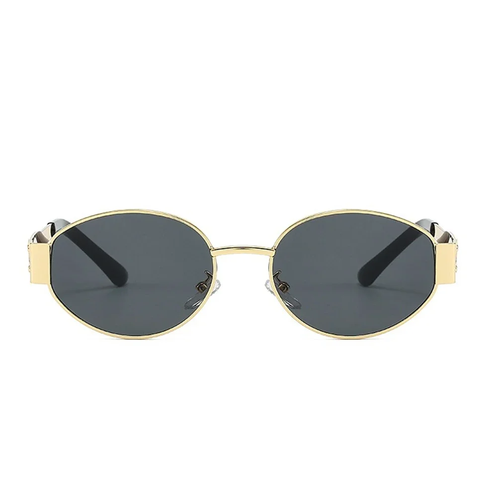 Fashion Luxury Metal Sunglasses for Men and Women Unisex Designer Sun Glasses Round Oval Unisex Stylish Eyewear Shades UV400