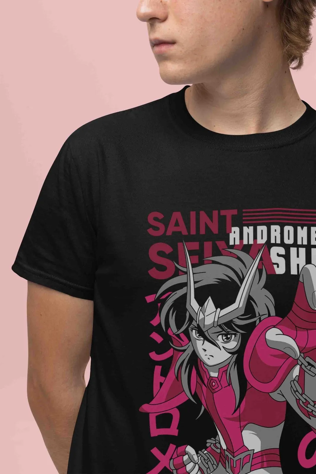 Saint Seiya Shirt Shiryu Tshirt Hyoga T-Shirt Shun Top Ikku Anime Graphic Tee
