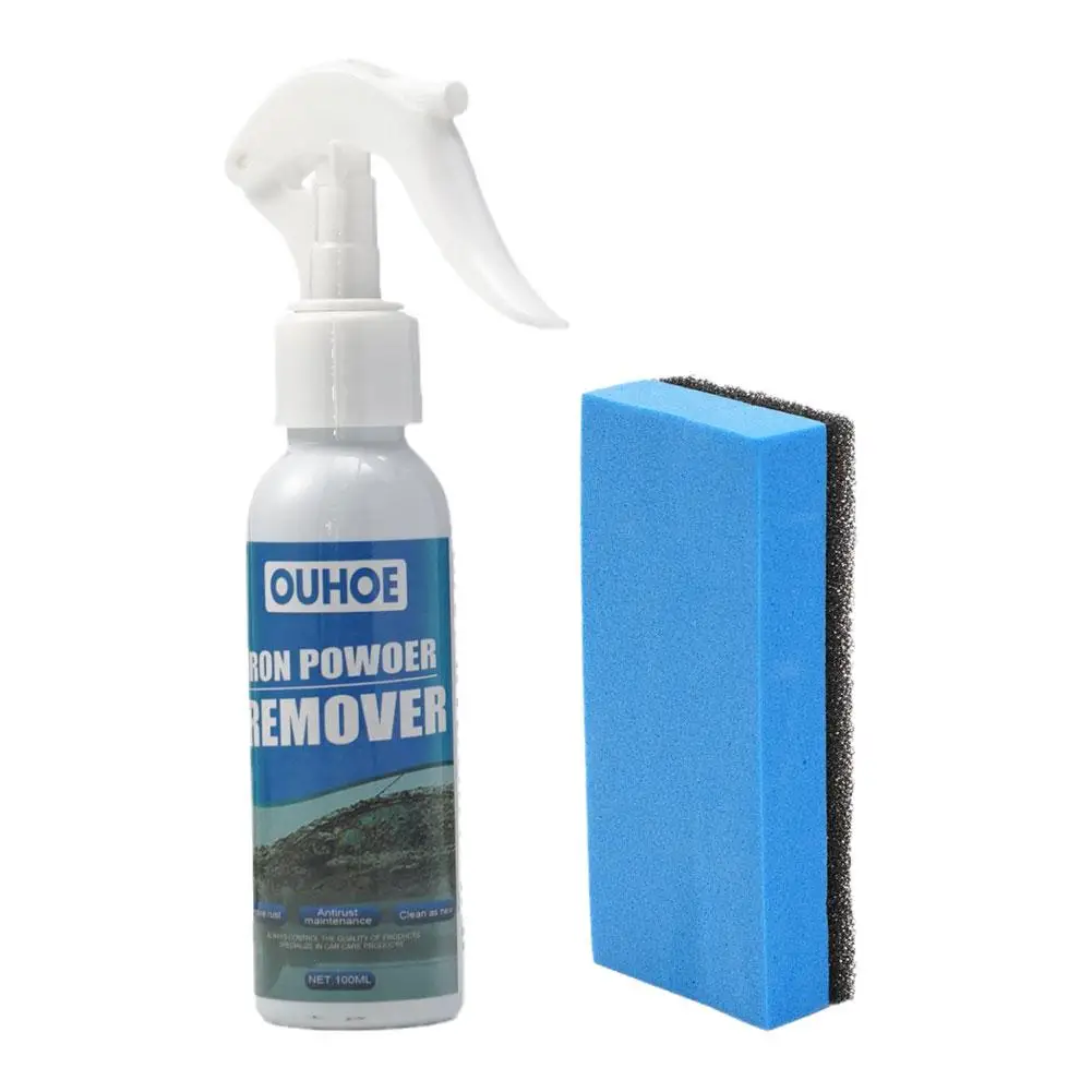 30/100ml Rust Remover Spray Maintenance Anti Rust Inhibitor Spray Car Converter Derusting Paint Metal Auto Cleaner Window D1C2