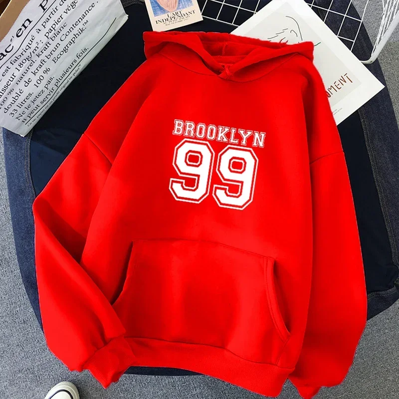 BROOKLYN Print Hoodies Teenagers American Style Hoodies Spring Autumn Long Sleeve Sweatshirts Outdoor Sport Clothes