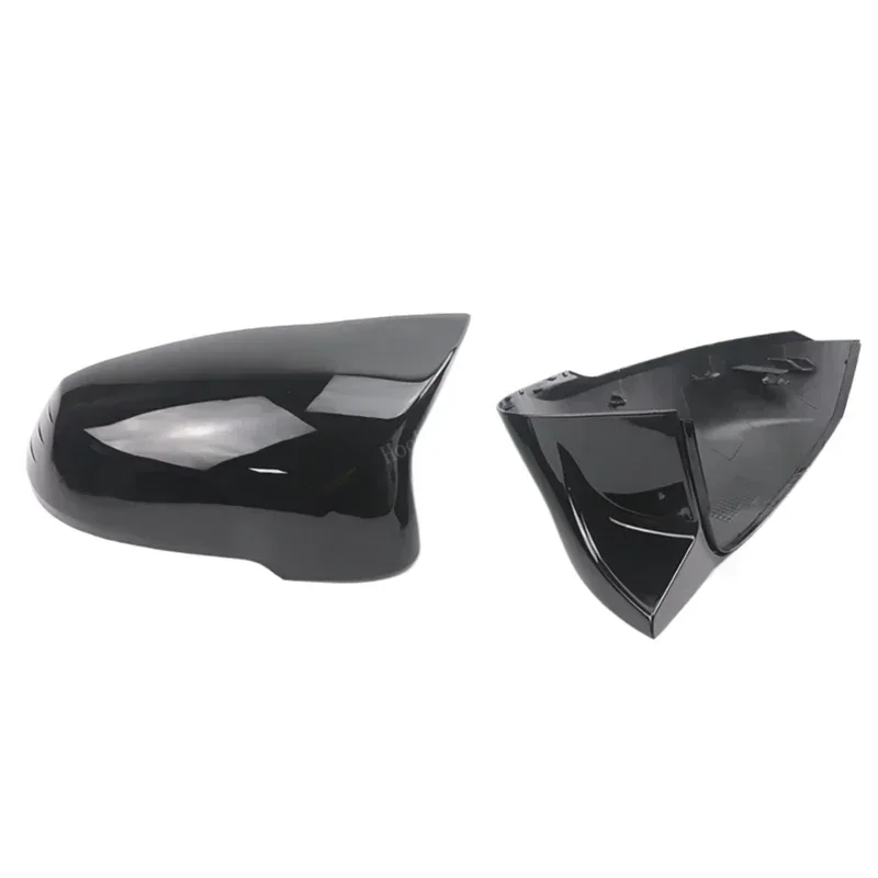 

Glossy Black Rearview Mirror Caps for BMW X1 IX1 U11 U12 X2 IX2 U10 M Style Side Case Trim Car Accessories 1 Pair