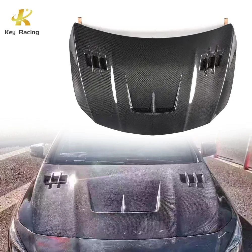 

Для Mercedes Benz A Class W177 передний капот вентиляционная крышка капот двигателя из углеродного волокна