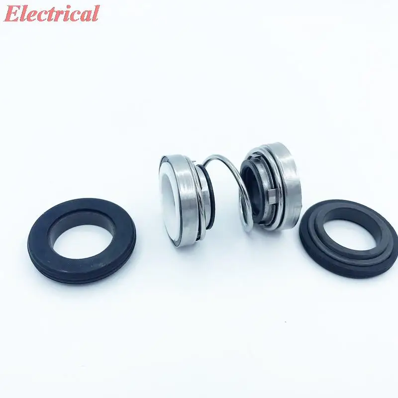 1pc 202/14/16/17/18/20/22/25/30/35/40/45mm Inner Dia Replacement Single Spring Industrial Water Pump Mechanical Seal ring