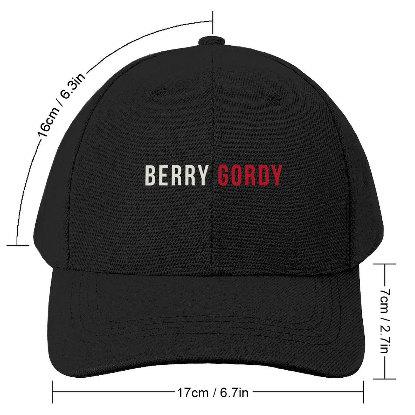 Berry Gordy Baseball Cap Big Size Hat Streetwear derby hat custom Hat Boy Child Women's