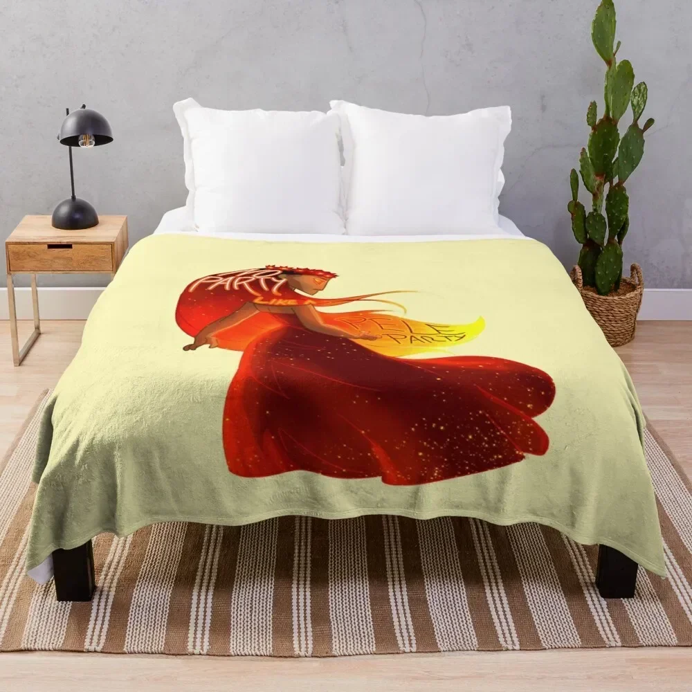 

No Party Like A Pele Party Throw Blanket Spring Fall Cozy Throw Blanket for Couch
