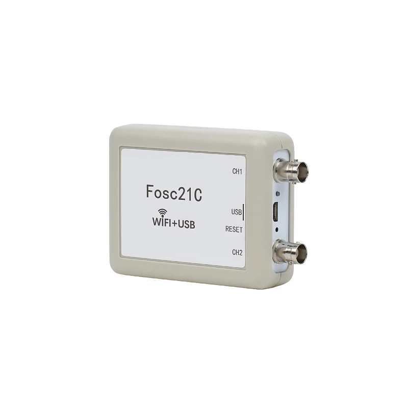 Imagem -03 - Osciloscópio Portátil sem Fio Desenvolvimento de Mcu Canais Wifi pc Usb Taxa de Amostragem 1mhz Fosc21c