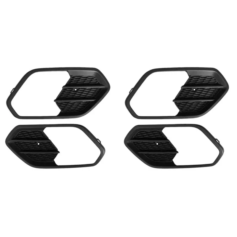 Exclusive 2X Car Left & Right Front Bumper Fog Light Lamp Frame Grille Cover For Ford Escape Kuga 2017-2019