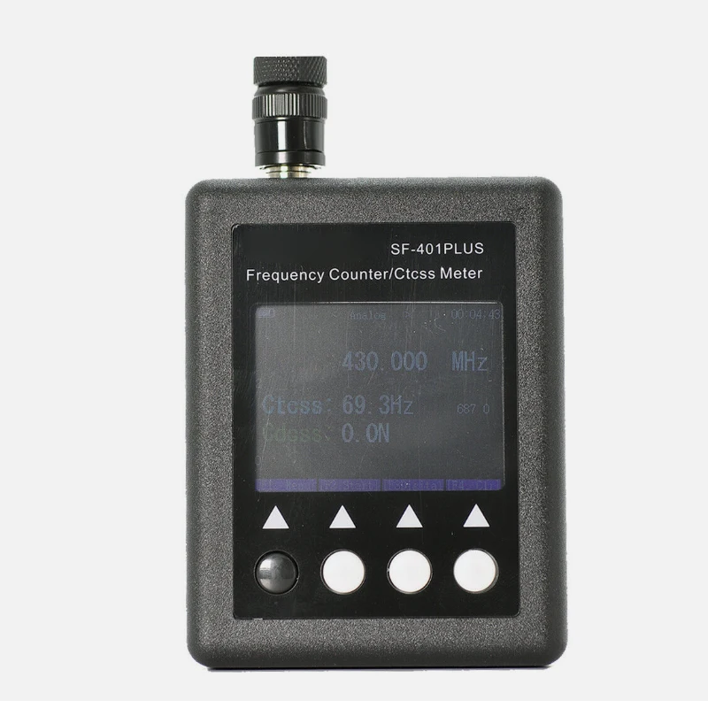 SF-401 Plus Frequency Counter 27Mhz-3000Mhz Radio Portable Frequency Meter With CTCCSS/DCS Decoder