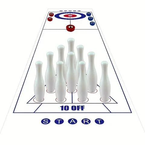 Mini Rolling Ball Bowling Toy, Indoor Parent-Child Interactive Tabletop Game, Multi-Mode Entertainment for Kids Family Office