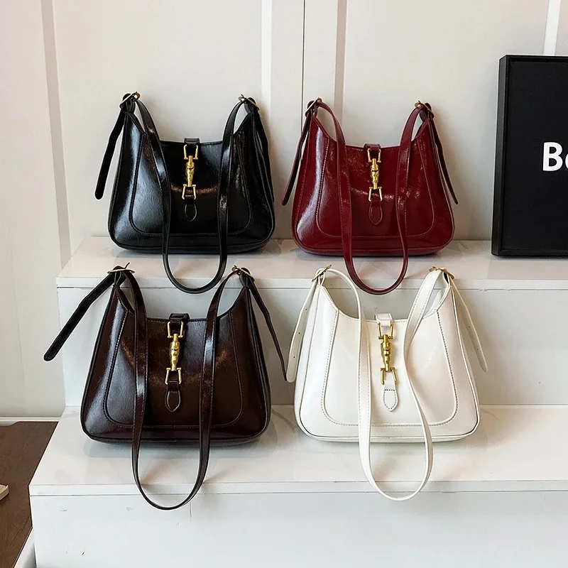 

Luxury Brand Elegant Crossbody Bag For Women, Genuine Leather Tote Design Popular Classic Ladies Handbag Designer