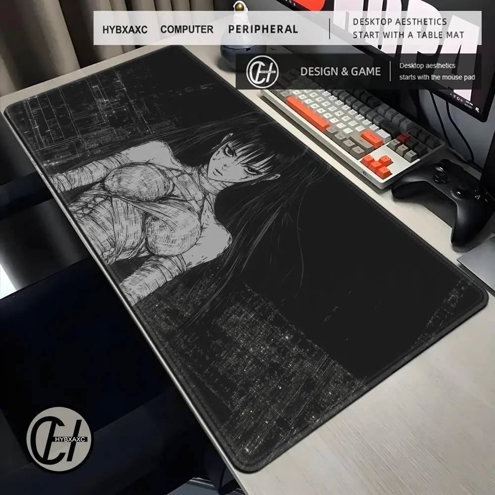 90x40 ダークスタイルテーマパターンマウスパッドアップグレードされたスムーズな FPS e スポーツゲーミングデスクマットカスタマイズ可能なパターンゲーマーアクセサリー