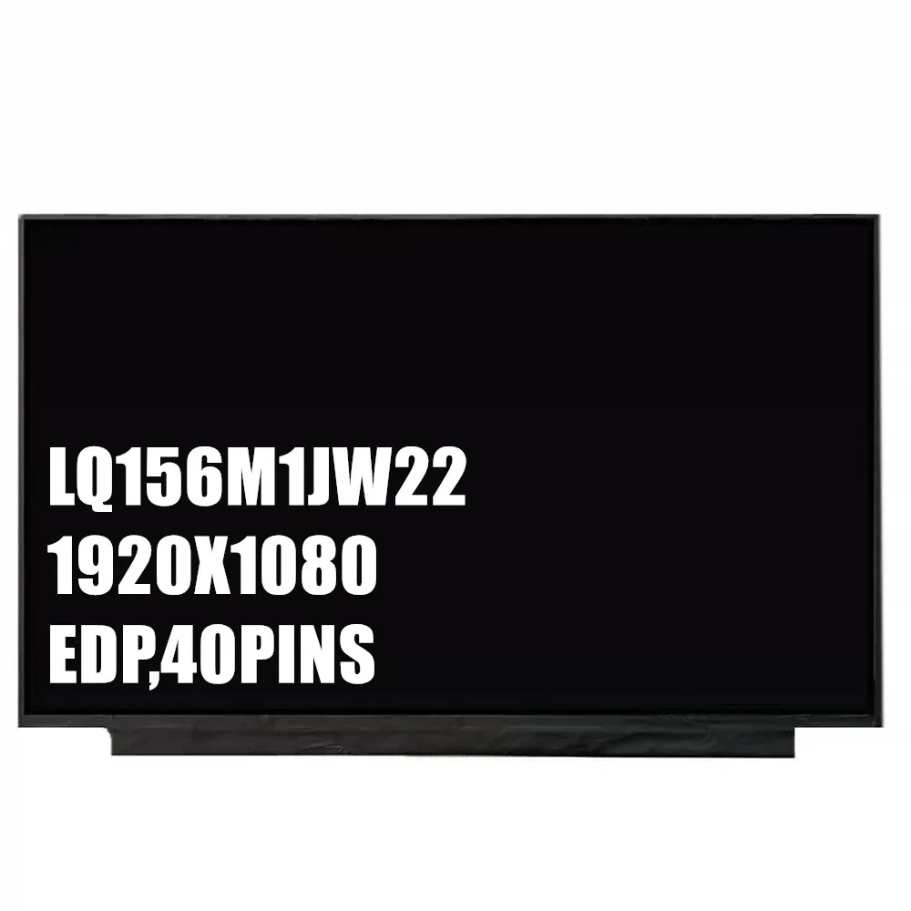 Imagem -04 - Tela Lcd de Substituição de Borda Estreita Display Led 15.6 Polegada 1080p Ips Edp 40 Pinos Lq156m1jw22