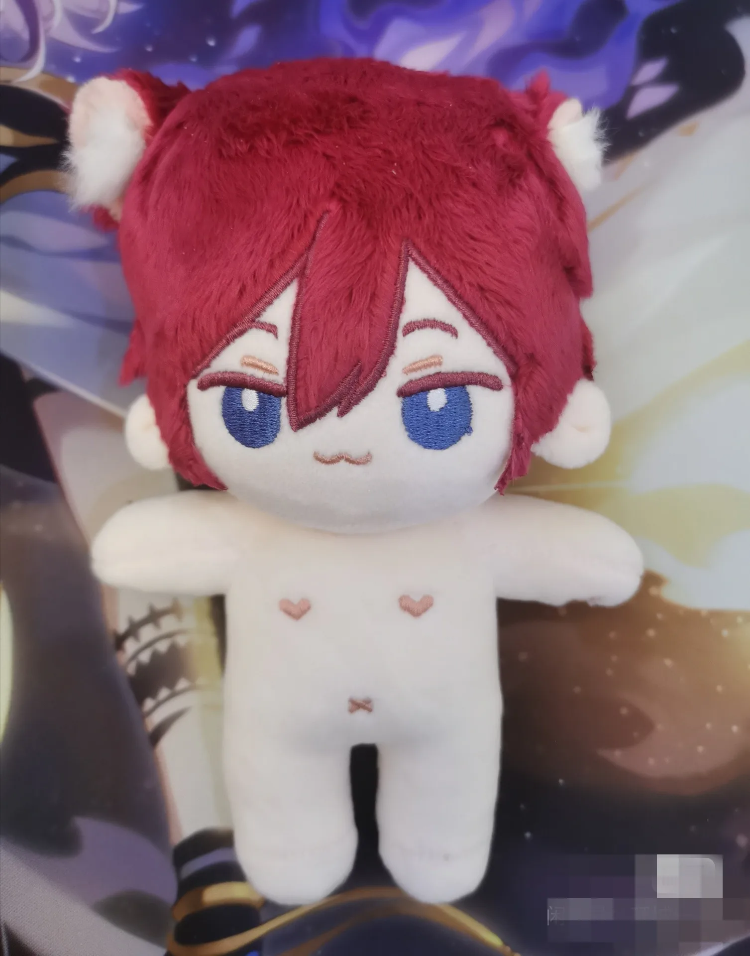 

2024 New In Stock 15cm SAEGUSA IBARA Game Ensemble Stars あんさんぶるスターズ! Plushie Figure Models Mascot Naked Doll