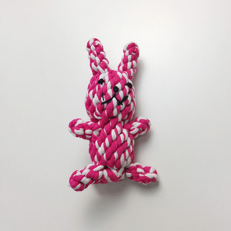 Pet Cotton Rope Simulated Elephant Animal Dog Chew Rope Wholesale Teeth Grinding Training Chewing Interactive Pet Dog Toy