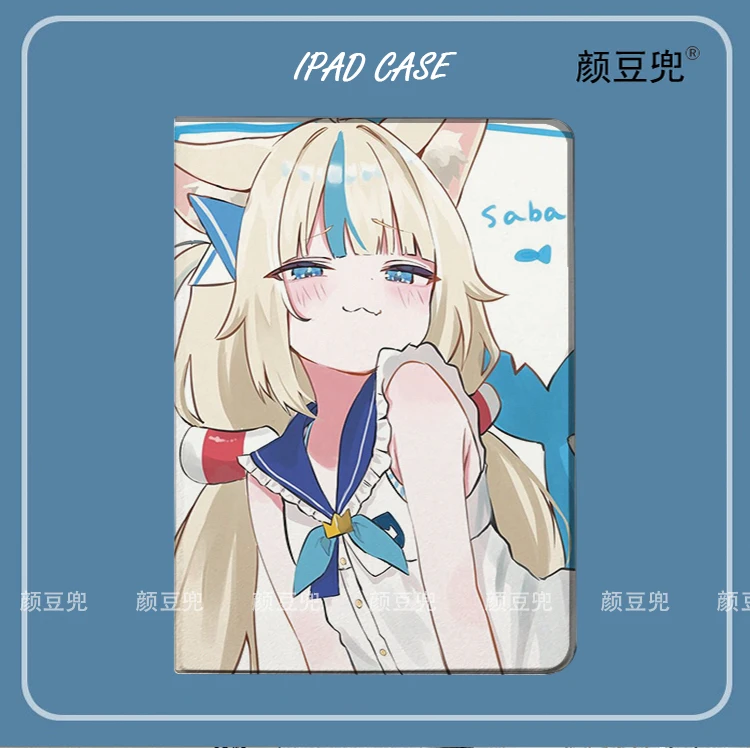 

Sameko Saba Anime For iPad 11th 2025 iPad Air 45 Mini 5 6 Case Luxury Silicone For Pro 12.9 11 iPad 10th Protective