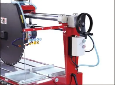 Mesin Pemotong Blok Batu Granit Beton Ukuran Besar TLF, Harga Gergaji Meja