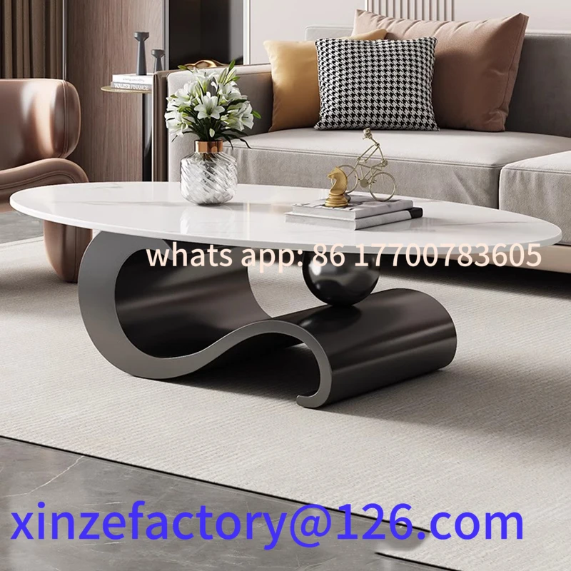 

Customizable Luxury Nordic Coffee Table Decoration Living Room Designer Bedroom Moving Side Table