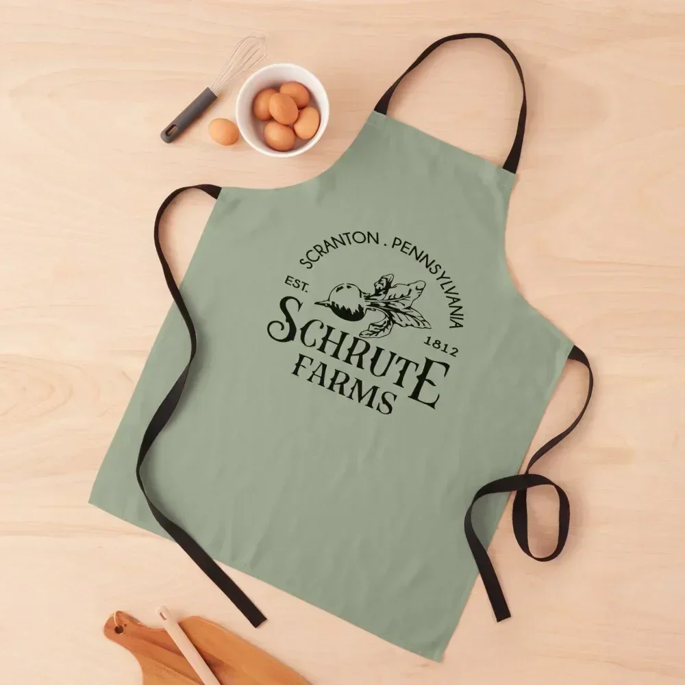 

Schrute Farms Official Employee Apron Cute Kitchen Salon Kitchen Supplies kindergarten teacher Apron