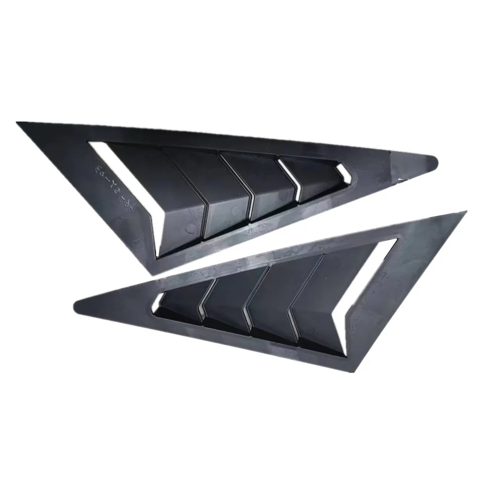 For Honda Civic Sedan 2006-2015 ABS Plastic Front Rear Window Quarter Louver Cover Side Vent Trim Car Adhesive Accessories view 5