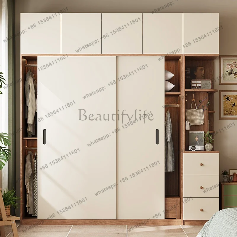 

yj58 clothes closet Double wardrobe Bedroom furniture wardrobes Cabinet storage Cabinets clothing cabinets