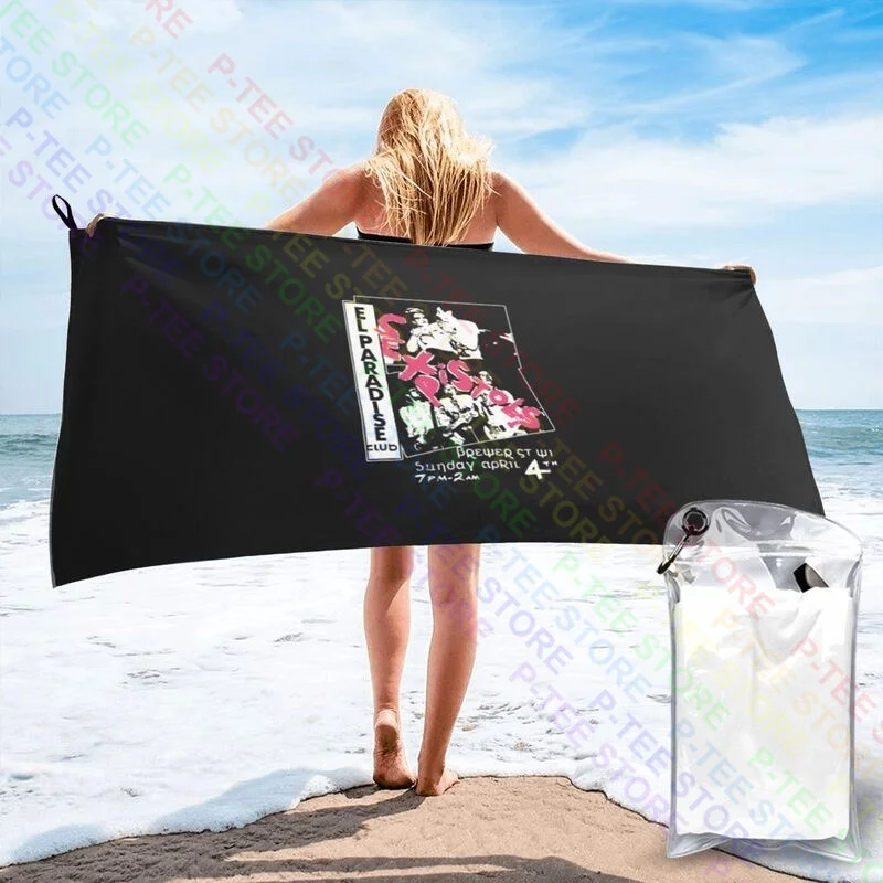 Sex Pistols Concert Uk Punk Rock Band 01 Quick dry Towel Travel Bathrobe For Bathroom