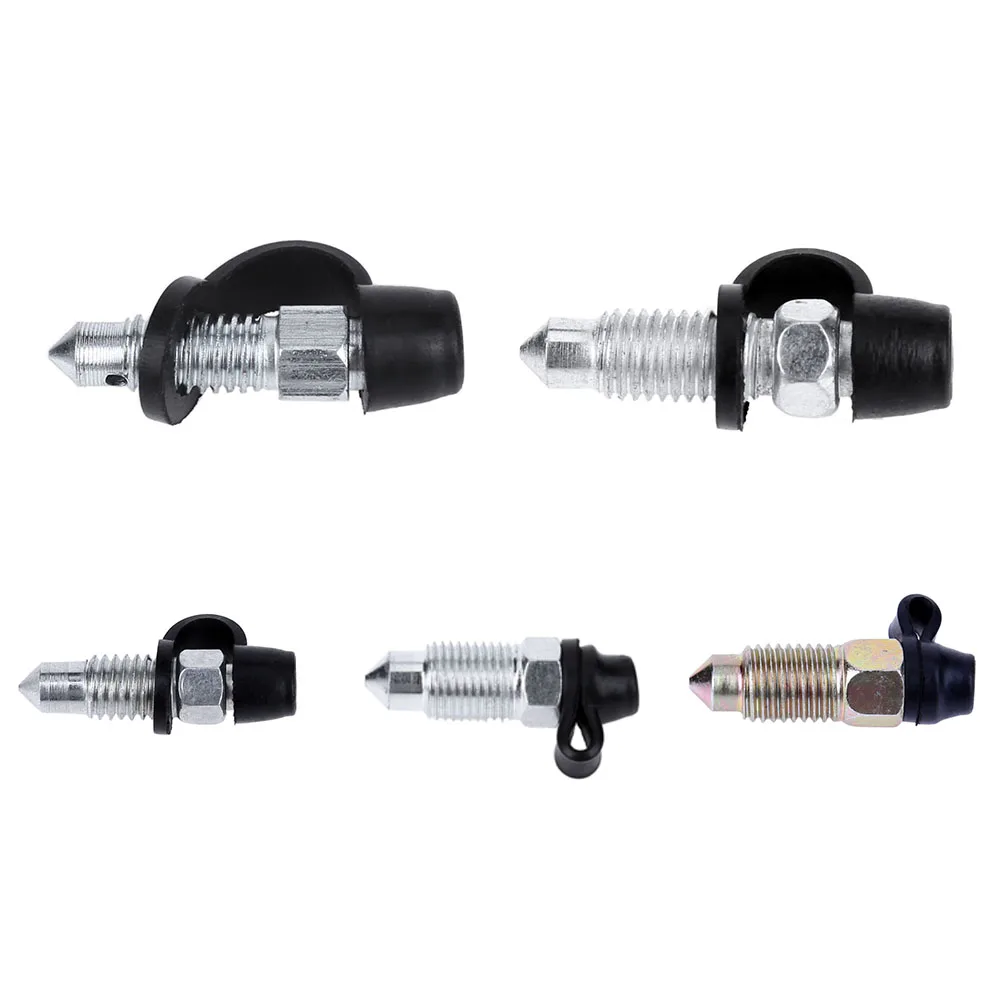Auto Brake Caliper Bleed Exhaust Screw Nipple Portable Motorcycle Brake Pump/Caliper Bleed Screw Nipple Accessory
