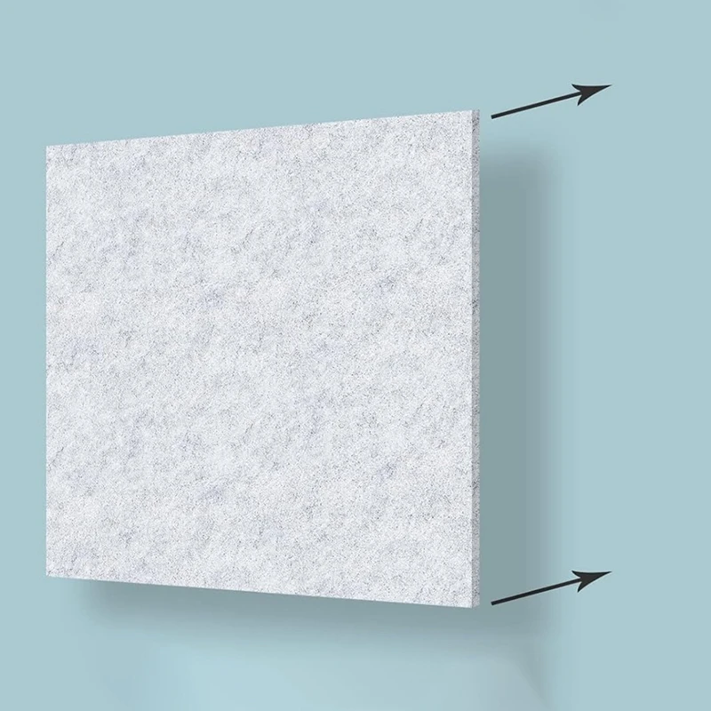 Confezione da 12 pannelli acustici, pannelli fonoassorbenti per pareti e soffitti 12X12X0.3 pollici, per la casa, Studio di registrazione facile installazione