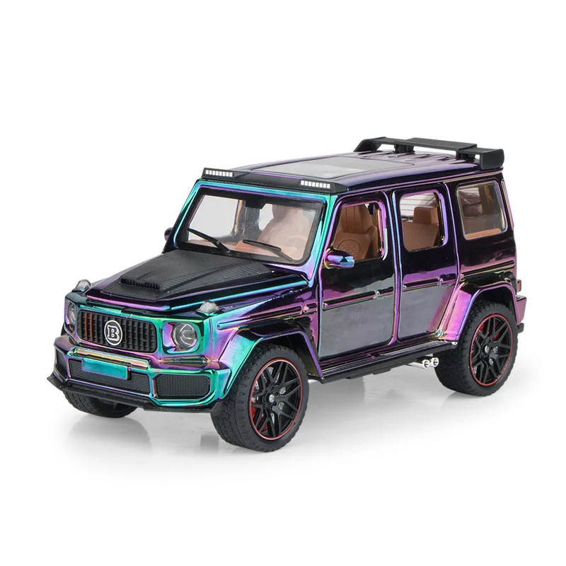 1:32 Mercedes-Benz G800 Electroplating plate SUV Alloy Off Toy Scale Car Model Diecast Metal Sound＆Light Children Toy Car