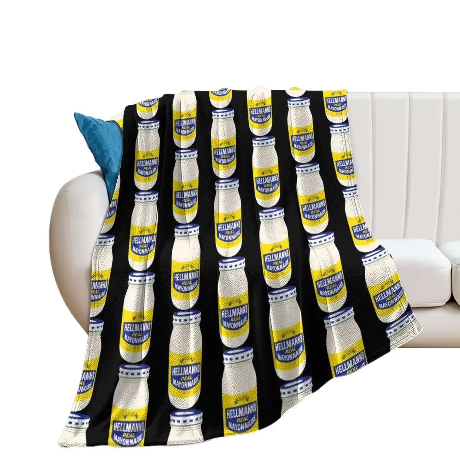 

Mayonnaise ! Throw Blanket Vintage For Baby Sleeping Bag Flannels Blankets