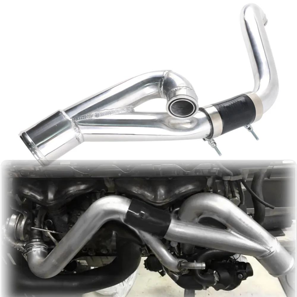 

For BMW N54 2inch Turbo Outlet Charge Pipe Aluminum Upgrade Kit For 135i 335i 535i 1M E82 E88 E90 E92 E60 3.0L Engine Parts