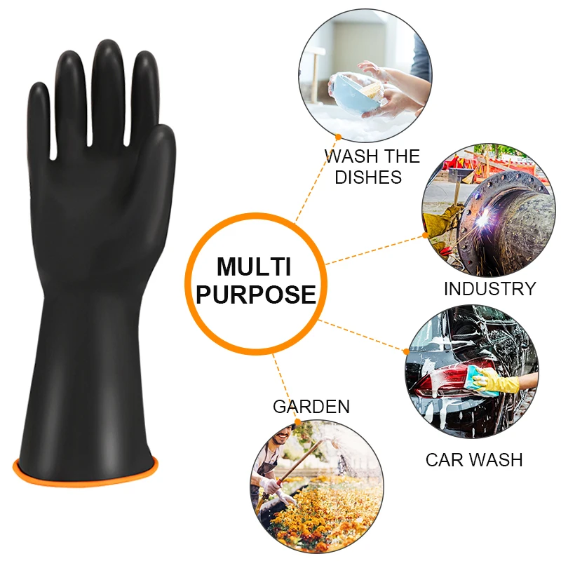 latex cleaning gloves fingers crubbing Rubber kitchen dishwashing kitchen tools washing scrub gloves Silicone self defense luvas