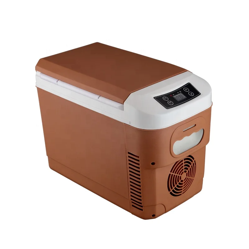 

Mini Fridge 8 Liter Portable AC/DC Powered Thermoelectric System Cooler and Warmer for Cars, Homes, Offices, and Dorms