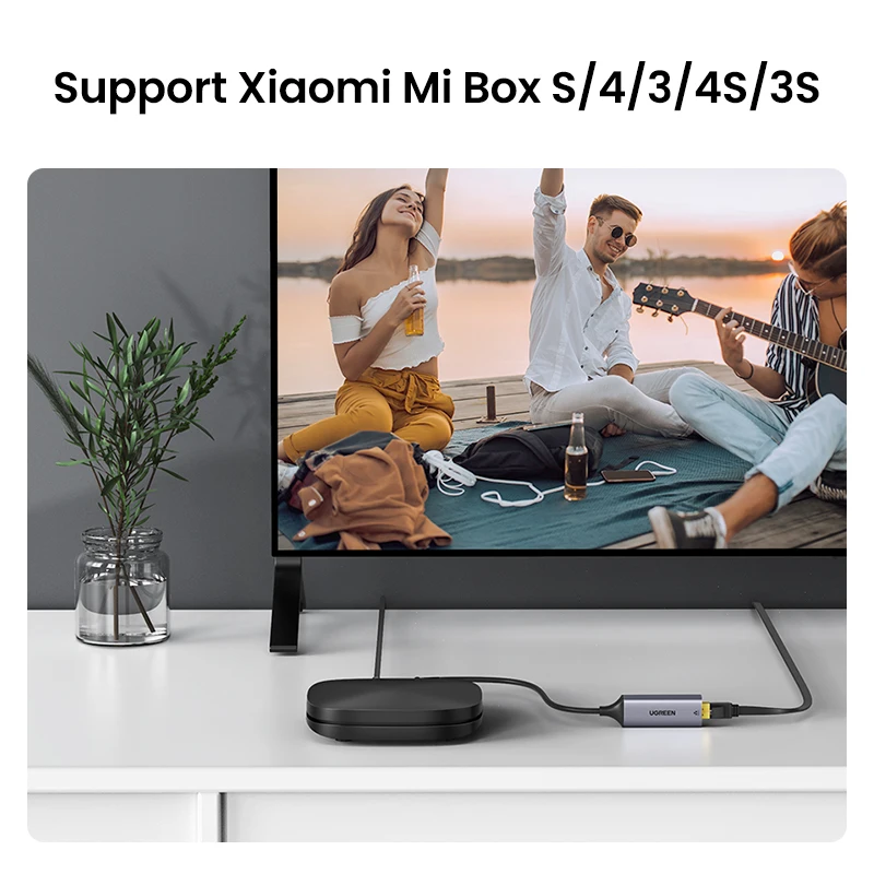 UGREEN USB 이더넷 어댑터 USB 3.0 네트워크 카드를 USB RJ45 LAN PC 윈도우 10 Xiaomi Mi Box 3/S 닌텐도 스위치 이더넷 USB