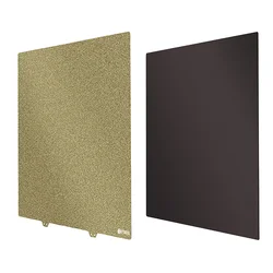 1pc Gold PEI Printing Plate CPM Sheet with Magnetic Sticker 377x370mm For Ender-5 Plus 3D Printer Accessories