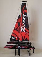 Joyway 8807v2 V3 Pure Wind New Catamaran Romote Control Sailing Model Children'S Outdoor Toy Remote-Controlled Competition Ship