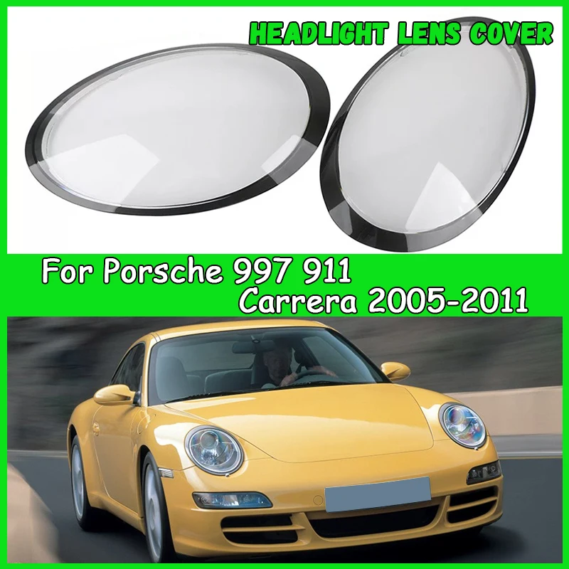 

Для Porsche 997 911 Carrera 2005-2011 автомобильная фара, крышка объектива, абажур, крышка фары, автомобильные аксессуары