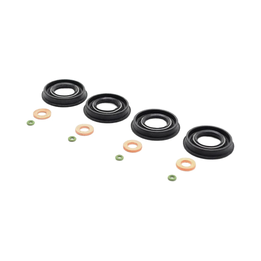 Fuel Injector Seal Washer O-Ring Set For Transit For MK8 2013- For A3 2009-2013 For Defender 2.2 For Td4 2011-2016 For Altea 1.6