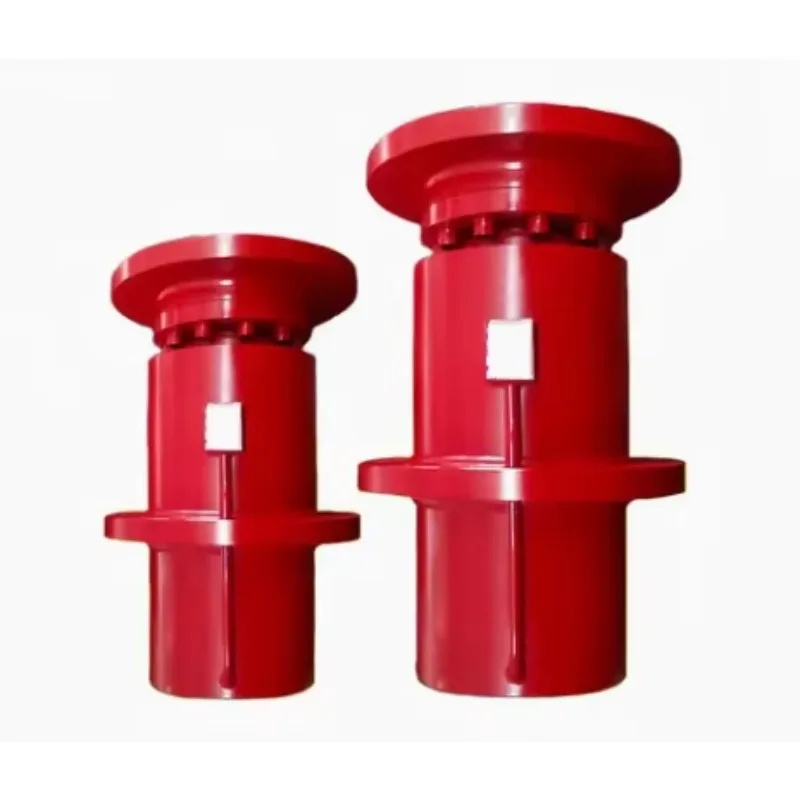 Flange Hydraulic Cylinders for Crawler Excavator with Steel Body Operate Stably