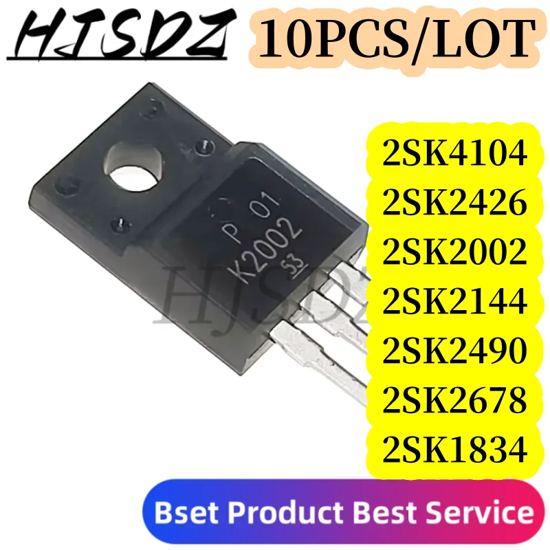 10 PZ/LOTTO BDW93C BDW94C BDX33C BDX34C BDX53C BDX54C TO-220 Transistor Darlington a canale N Nuovo Originale