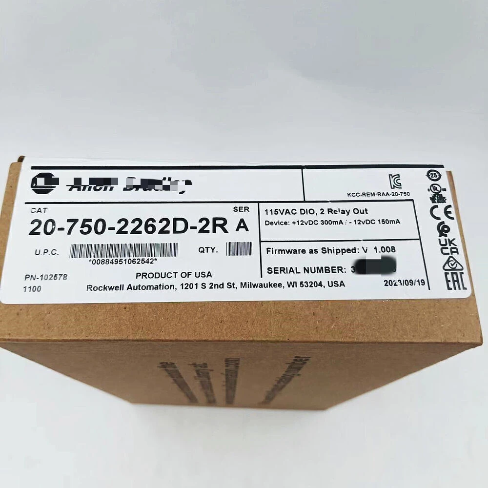 2023 New Sealed 20-750-2262D-2R /A PowerFlex 750 115V I/O Module