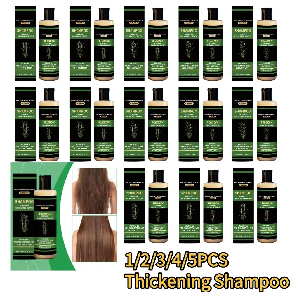 

Rosemary Shampoo for Women & Men-Natural Thickening & Strengthening Shampoo with Hydrolyzed Keratin for Thinning Hair Anti Loss