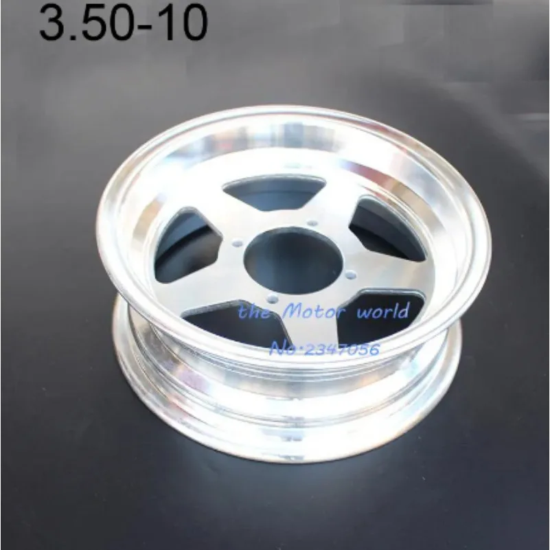 High performance 3.50-10 Scooter electric tire, black round front wheel balance car hub aluminum alloy hub3.50-10