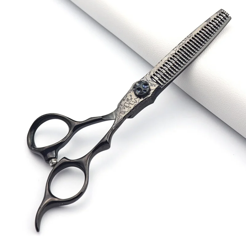 

Thinning hairdressing shears Barber Scissors Professional barber scissors Cutting 6.0 inch Japan Import Steel Hairdressing Tools