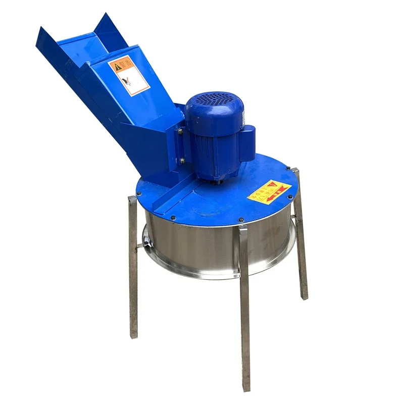 Stainless steel grass cutter QCJ-S45 Green Fodder shredder, radish and sweet potato slicer, agricultural feed processing machine