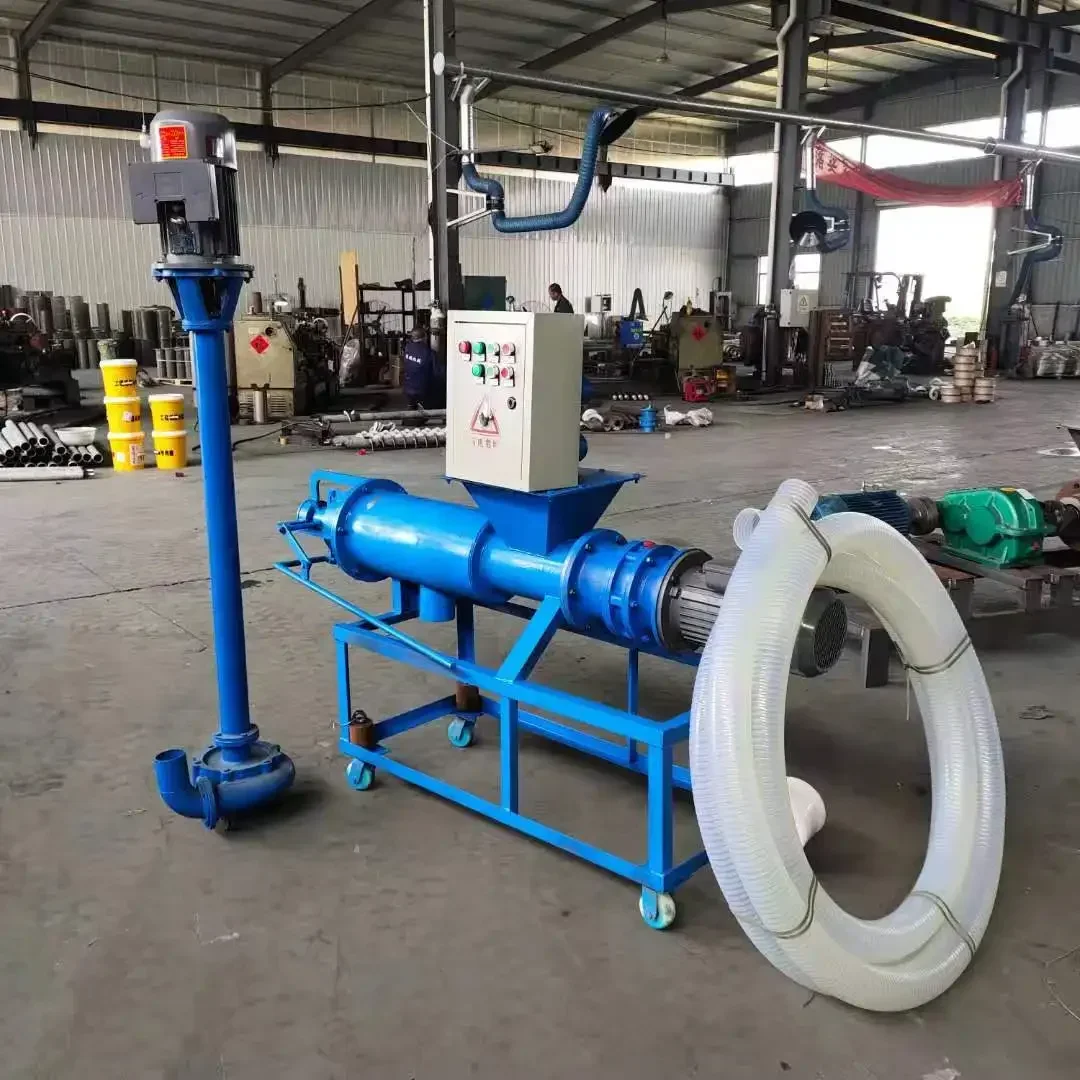 Slurry separator/dewatering machine to process cow dung solid liquid separator Model 180