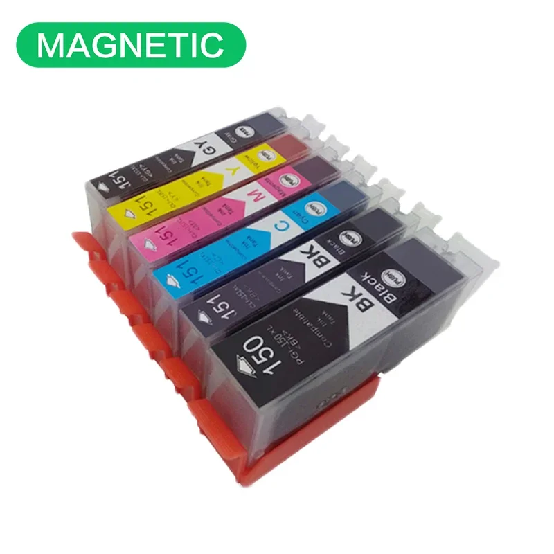 6X PGI150 PGI-150 compatible ink cartridge For canon PIXMA IP7210 MG5410 MG5510 MG6410 MG6610 MG5610 MX921 MX721 IX6810 printer