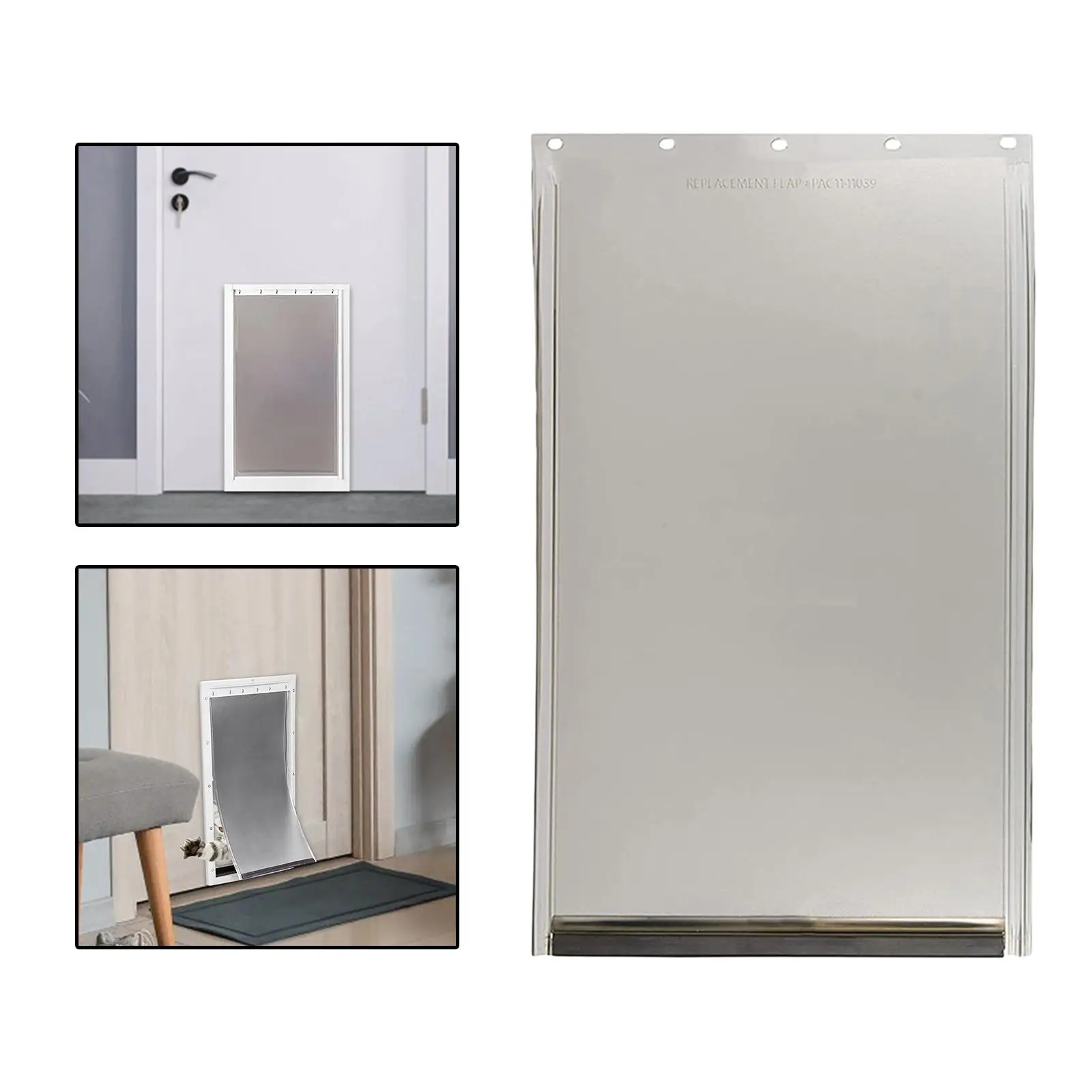 Durable Replacement Dog Door Flap for Freedom Doggie Doors Freely In and Out Home Replace Compatible with Dogs and Cats