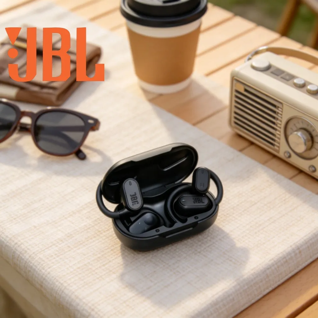 JBL Soundgear Sense Open Wireless Bluetooth Sports Running Headphones with Supreme Comfort