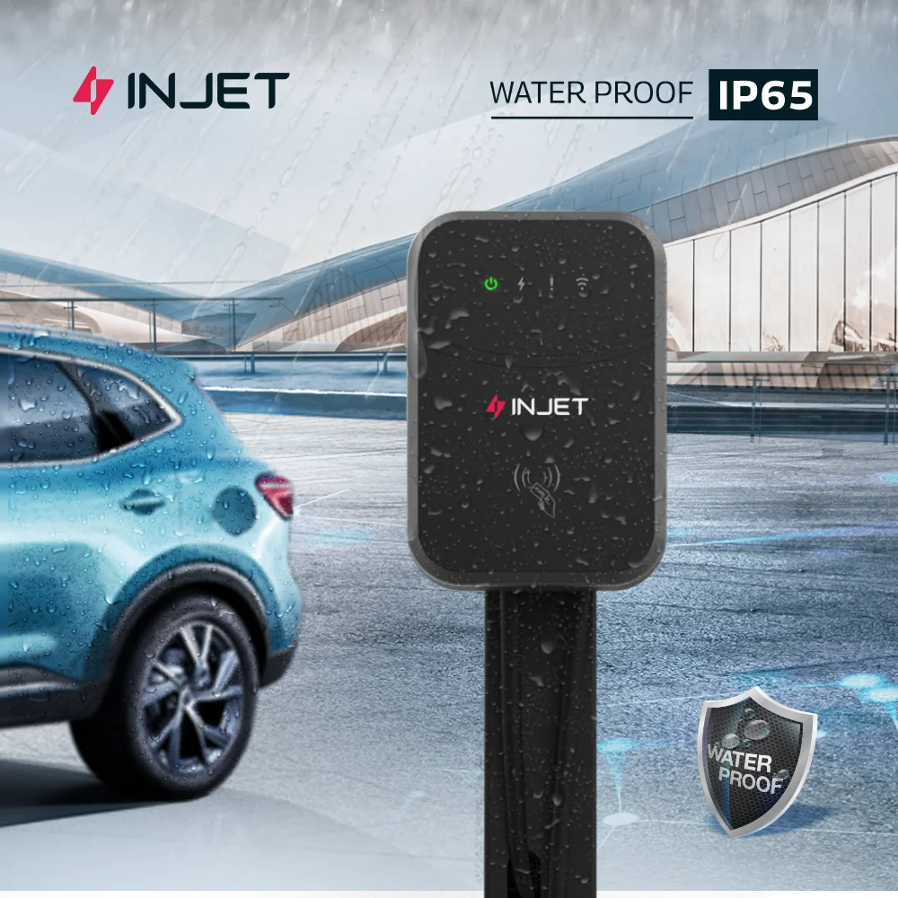 Factory Direct Sell 7.4KW Smart EV Charger 1-PHASE Wallbox With WIFI